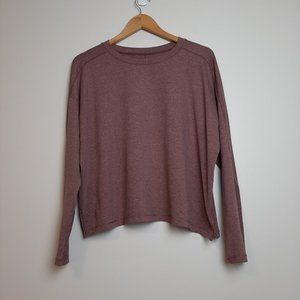 GIRLFRIEND COLLECTIVE WOMEN'S LOUNGE SHIRT PINK LONG SLEEVE